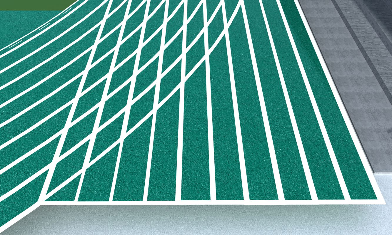 透氣型塑膠跑道