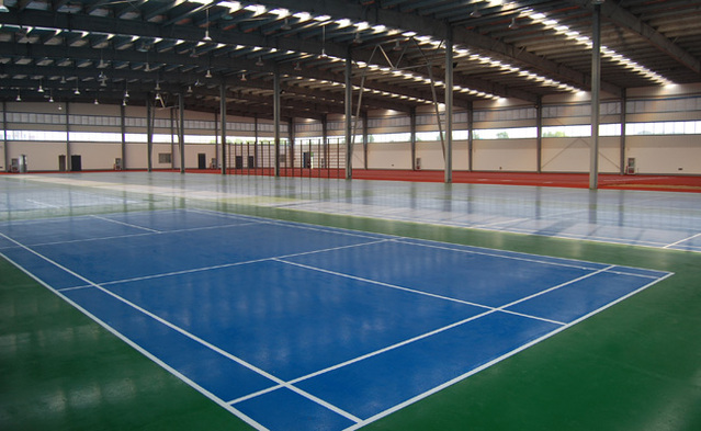 格林斯柏牌硅pu球場系統